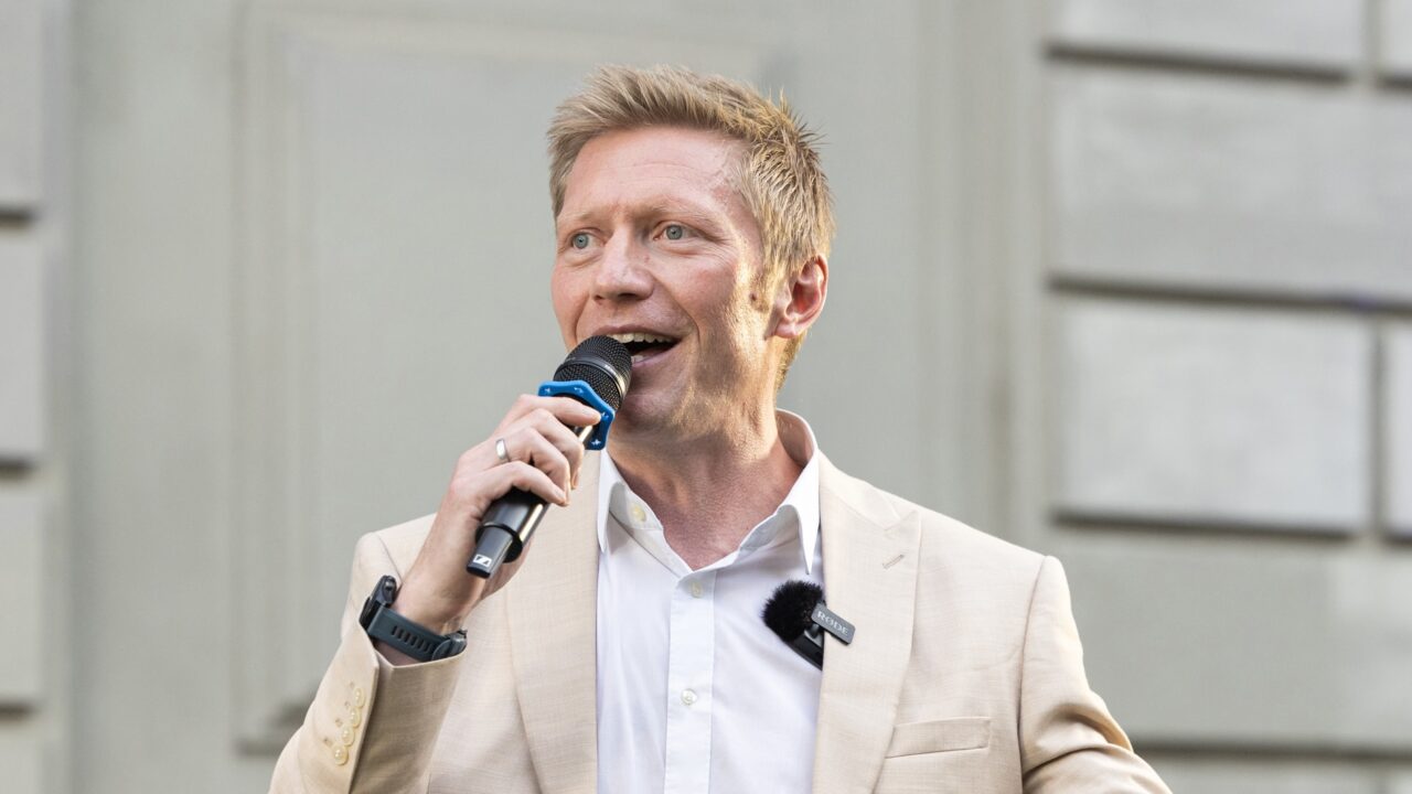 Bernhard Vosicky moderiert Firmenevent Outdoor